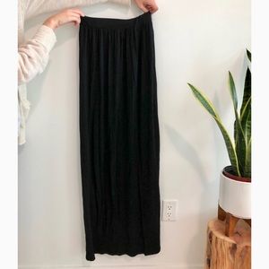 Black Maxi Skirt